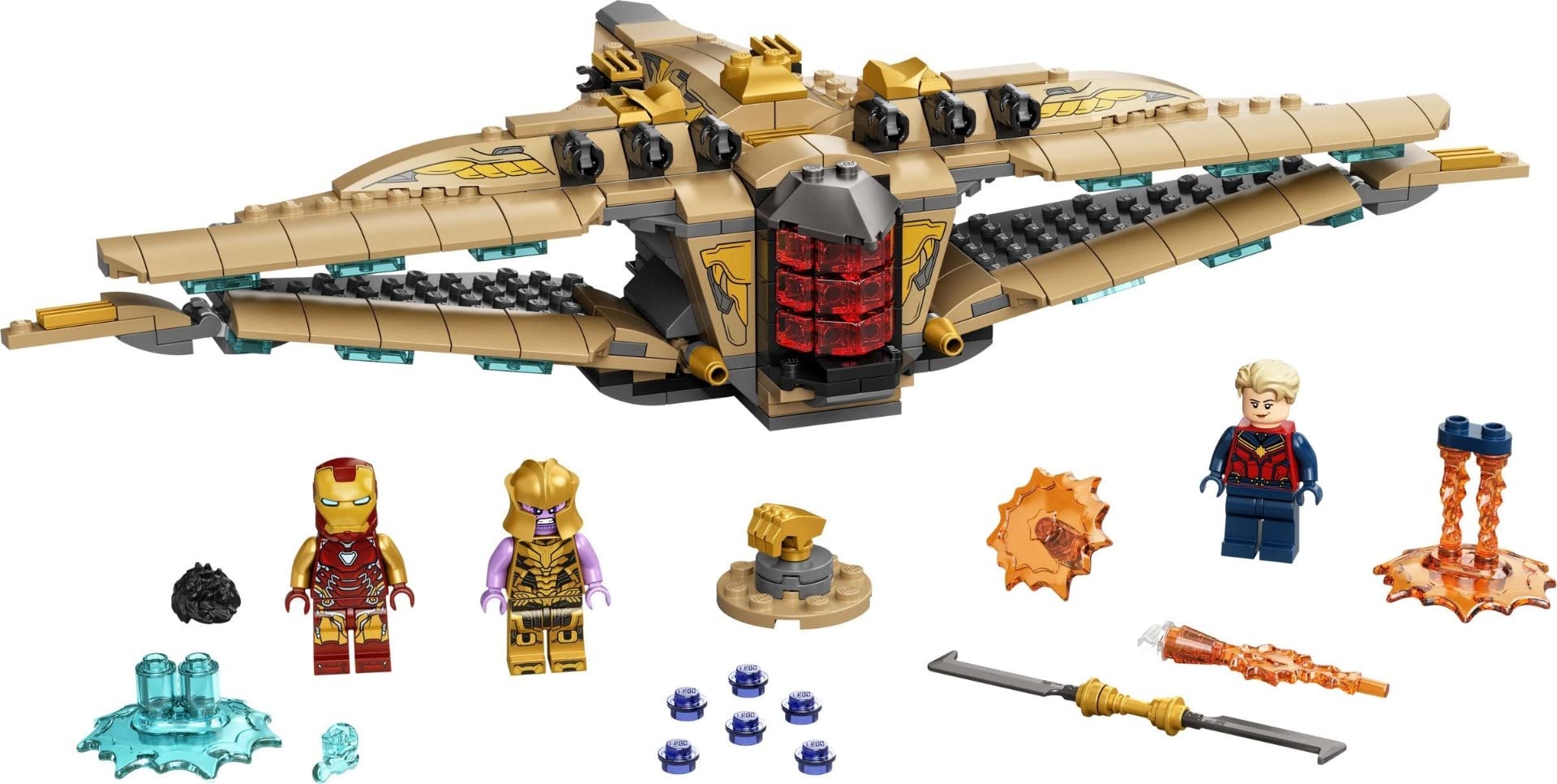 LEGO Marvel Sanctuary II Endgame Battle 76237 Thanos Spaceship Building Toy (322 Pieces) Gift 2021