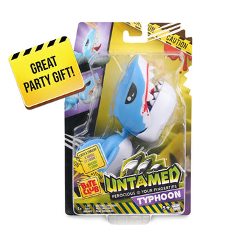 Untamed Bite Club Shark, Typhoon (Blue), Biting Creature, Prank Toy (Ages 5+)