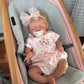 TFJS Lifelike Reborn Baby Dolls Cute Sleeping Girl 20 Inch Soft Vinyl Realistic Newborn Baby Doll Handmade Real Life Baby Dolls with Clothes