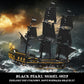 Mould King 13199 Pirates Ship Model Building Blocks Kits, MOC Large Black Pearl Sailboat Model Construction Set to Build, Gift for Age 14+/Adults