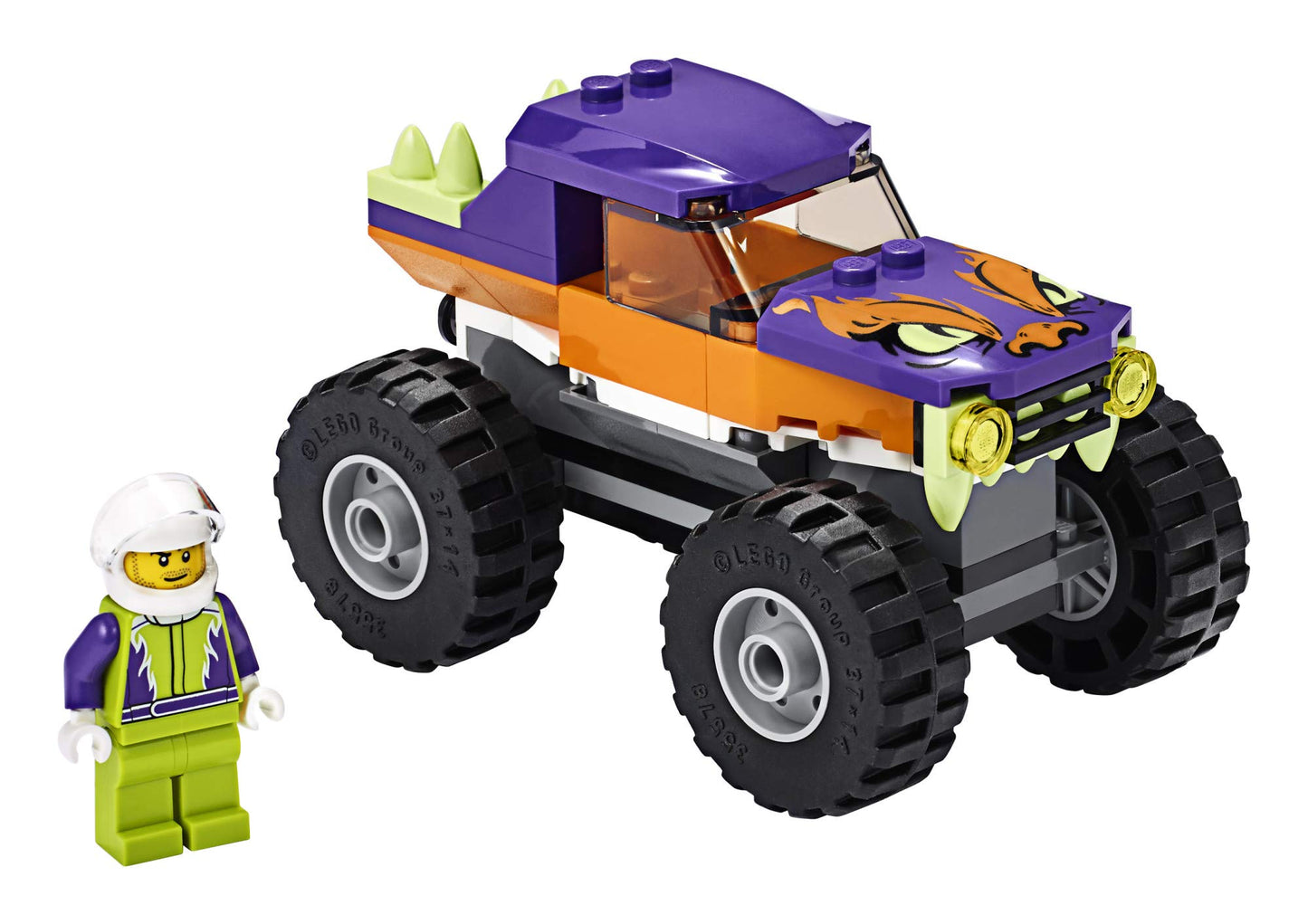 LEGO City Monster Truck 60251 Playset, Building Sets for Kids (55 Pieces)