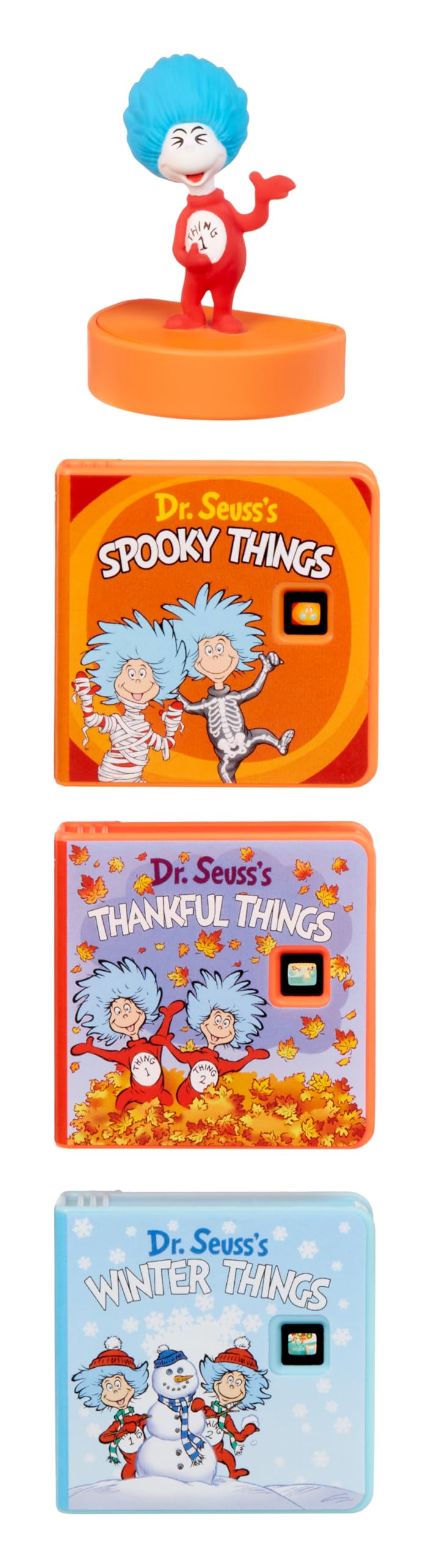 Little Tikes Story Dream Machine Dr. Seuss Thing 1 Collection, Storytime, Books, Audio Play Character, Gift and Toy for Toddlers and Kids Girls Boys