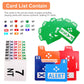 Jranter Bridge Bidding Boxes- Set of 4 Premium Bridge Kit Bidding Device in Tournment Texas Holdem, Blue Paper Cards
