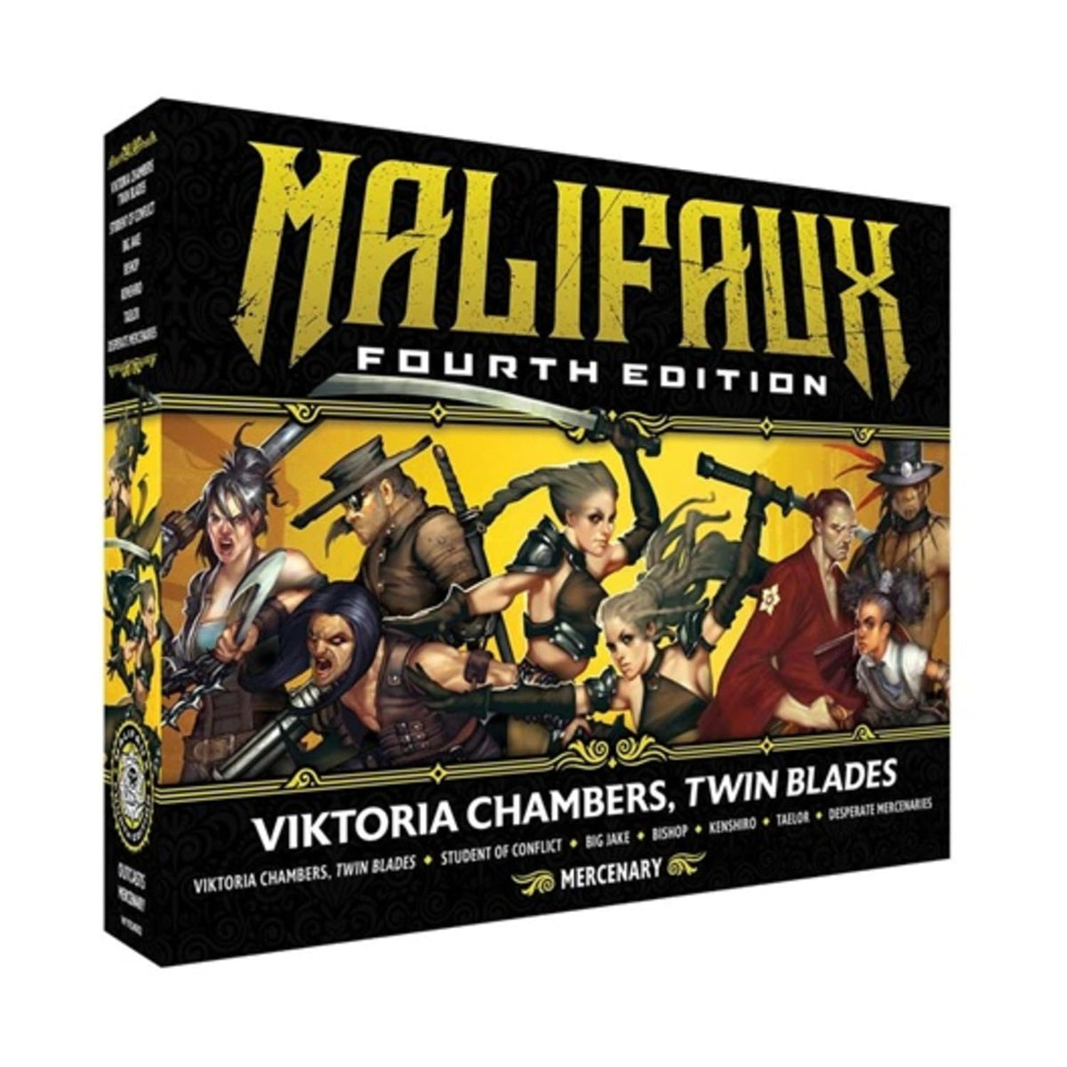 Wyrd Miniatures WYR24502 Malifaux 4th Edition Viktoria & Twin Blades Miniature