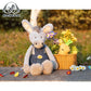 JamieCare 14" Dressing Donkey Stuffed Animal Plush Toy for Girls Boys and Kids, Soft Cuddly Friends Home Decor (Blue) Machine Washable Dolls