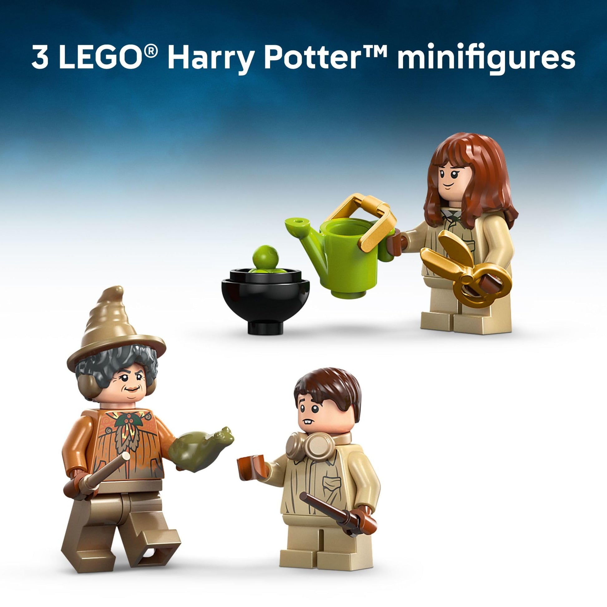LEGO Harry Potter Hogwarts Castle: Herbology Class Kids Toy - Building and Learning Toy for Pretend Play - Harry Potter Collectible for Boys