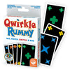 MindWare Qwirkle Rummy Card Game - Strategy Games for Adults and Family - Fun Family Games & Party Games for Adults - Match Shapes & Colors, Score