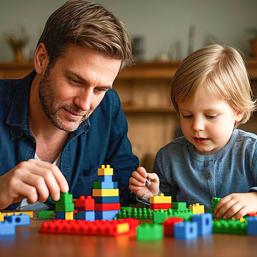 3 otters 1000 PCS Building Blocks, Building Toys for Kids Classic Construction Toy Set, Creative Compatible with Major Brands Holiday Classroom Gifts