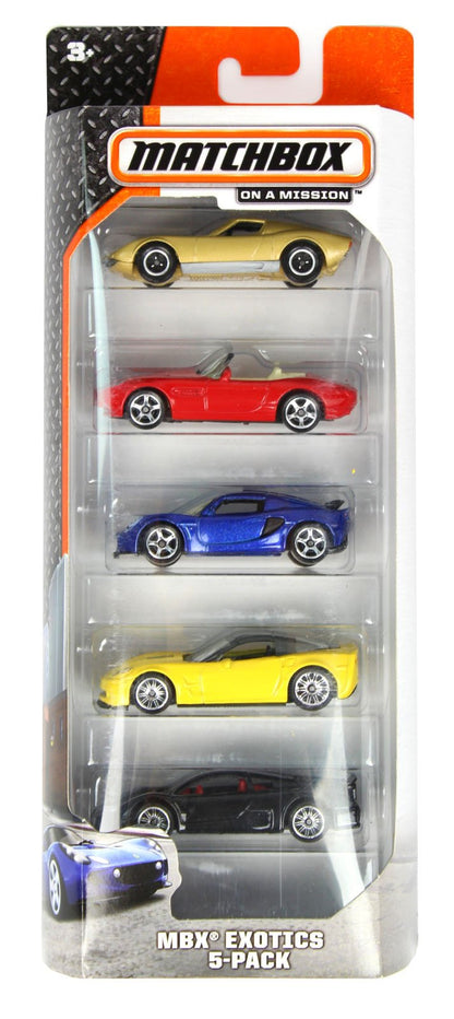 Matchbox, 2015 MBX Exotics 5-Pack