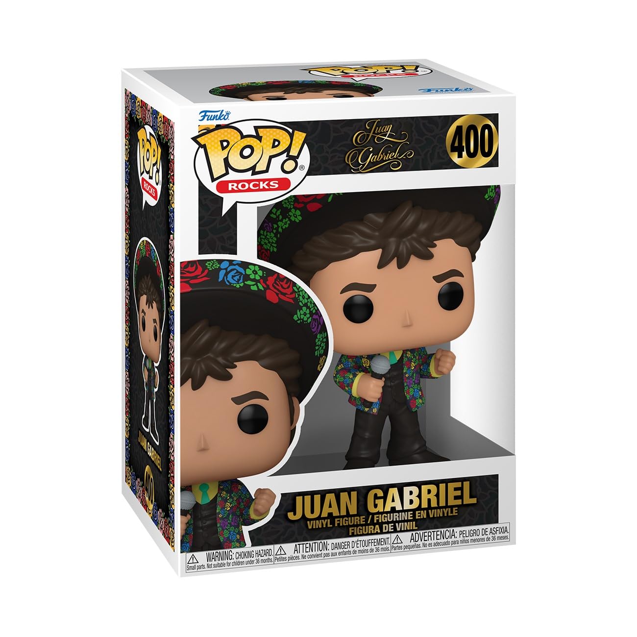 Funko POP! Rocks: Juan Gabriel - (Floral Mariachi) - Collectable Vinyl Figure - Gift Idea - Official Merchandise - for Kids & Adults - Music Fans