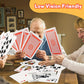gagift world Jumbo Playing Cards, 8 x 11 Inches Giant Playing Cards for Family Game Night, Extra Large Casino Party Decoration for Adults