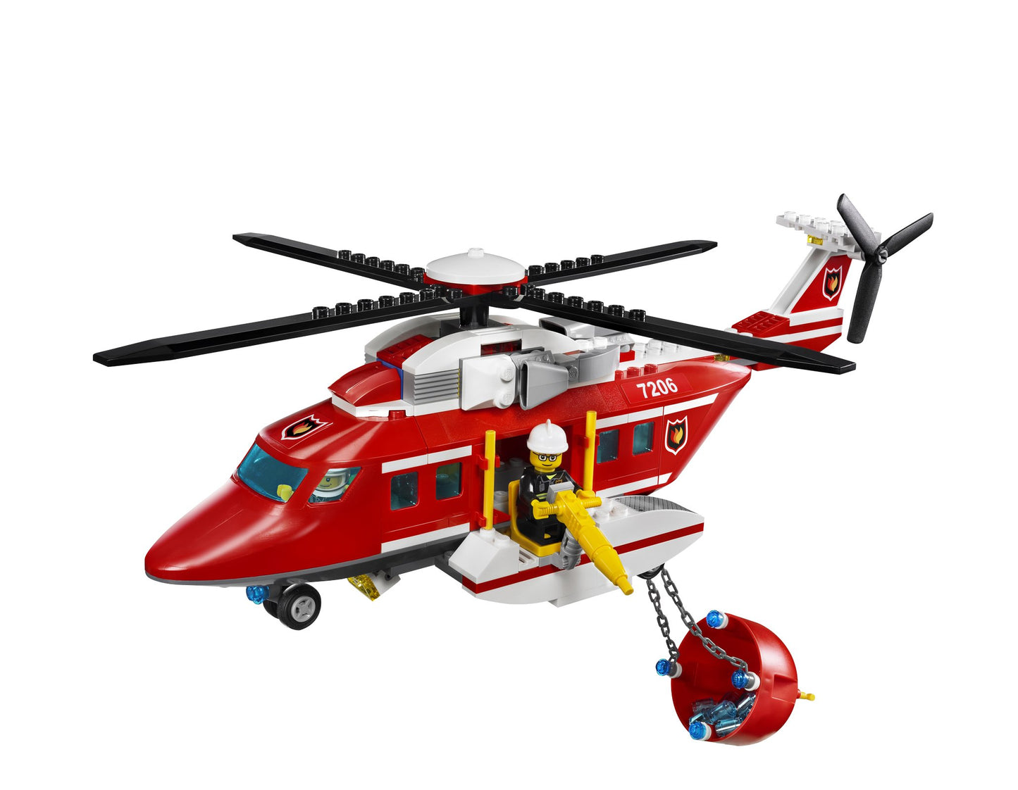 LEGO City Fire Helicopter (7206)
