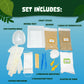 MindWare Dino Egg Dig Kit, Make 2 Giant Eggs