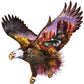 SUNSOUT INC - Ancient Guardian - 1000 pc Special Shape Jigsaw Puzzle by Artist: James Meger - Finished Size 28" x 35.5" Birds - MPN# 90240