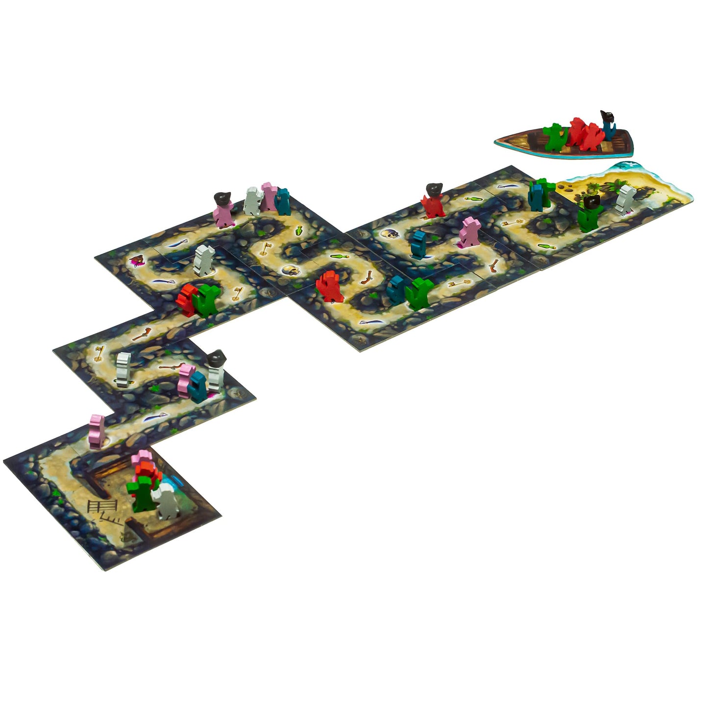 Cartagena Escape Diaries - Pirate Adventure Strategy Game for Kids and Adults, Ages 8+, 2-5 Players, 30-45 Min Playtime, by Pretzel Games