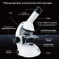 The Thames & Kosmos Microscope Essential STEM Tool with Smartphone Adapter to Capture & View Microscopic Images, Entry-Level Student Science Device