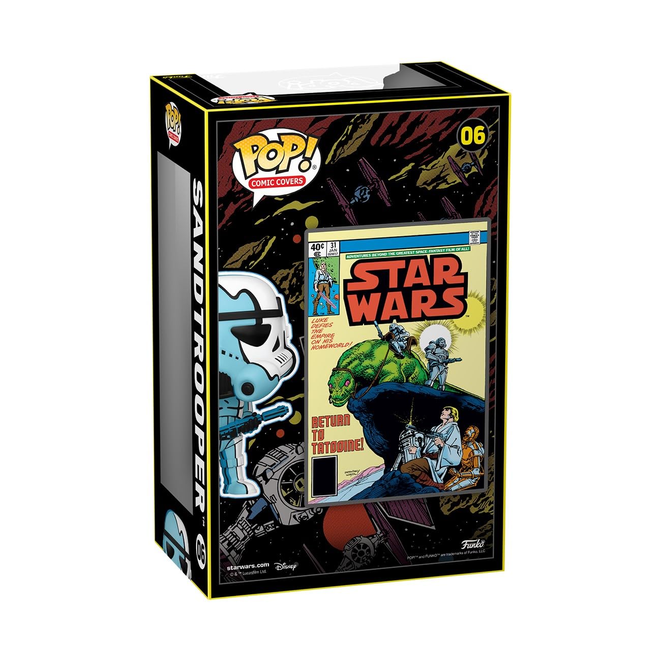 Funko POP! Comic Cover: Star Wars - Sandtrooper (1977) No. 31