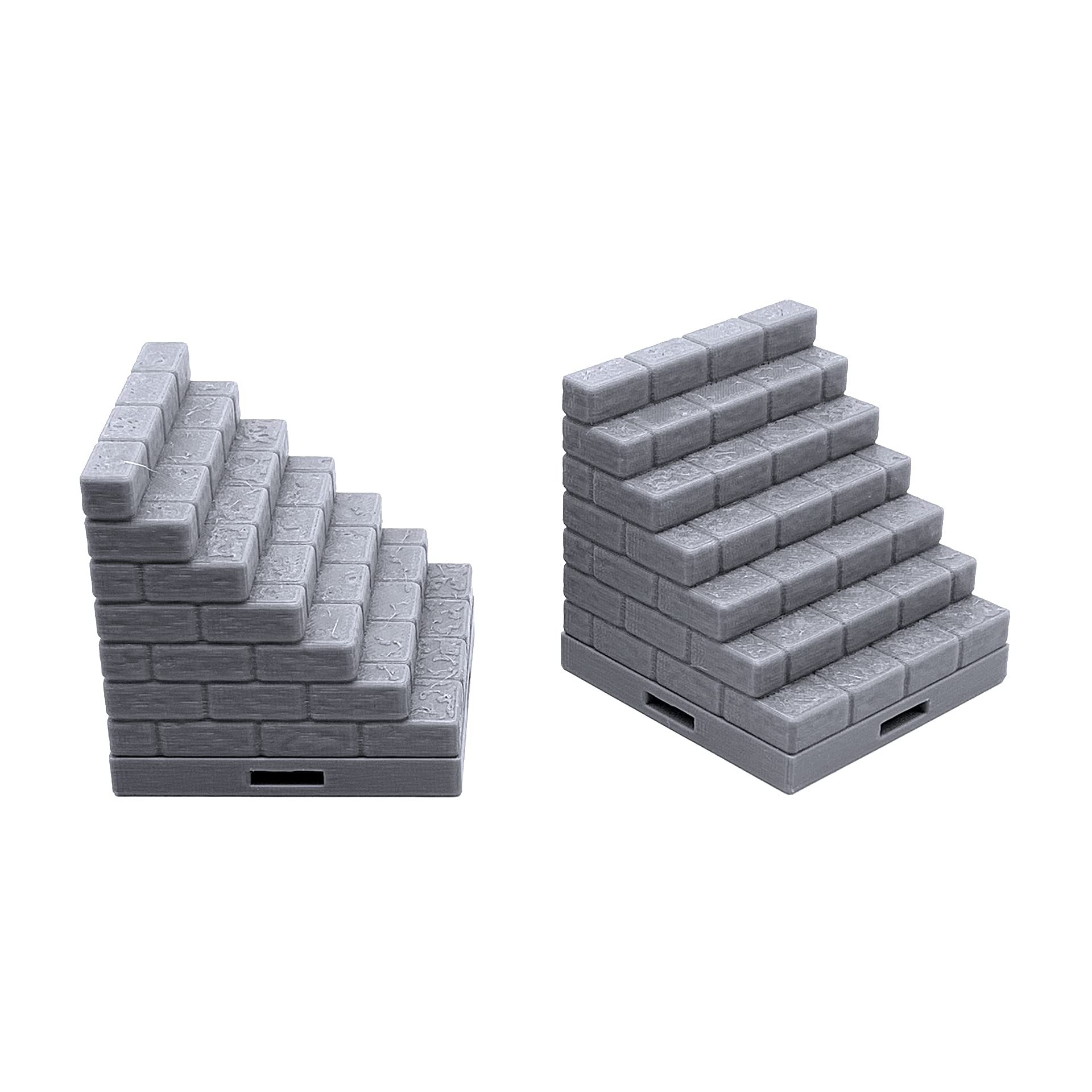 EnderToys Locking Dungeon Tiles - Bridge Over Lava, Terrain Scenery Tabletop 28mm Miniatures Role Playing Game, 3D Printed Paintable