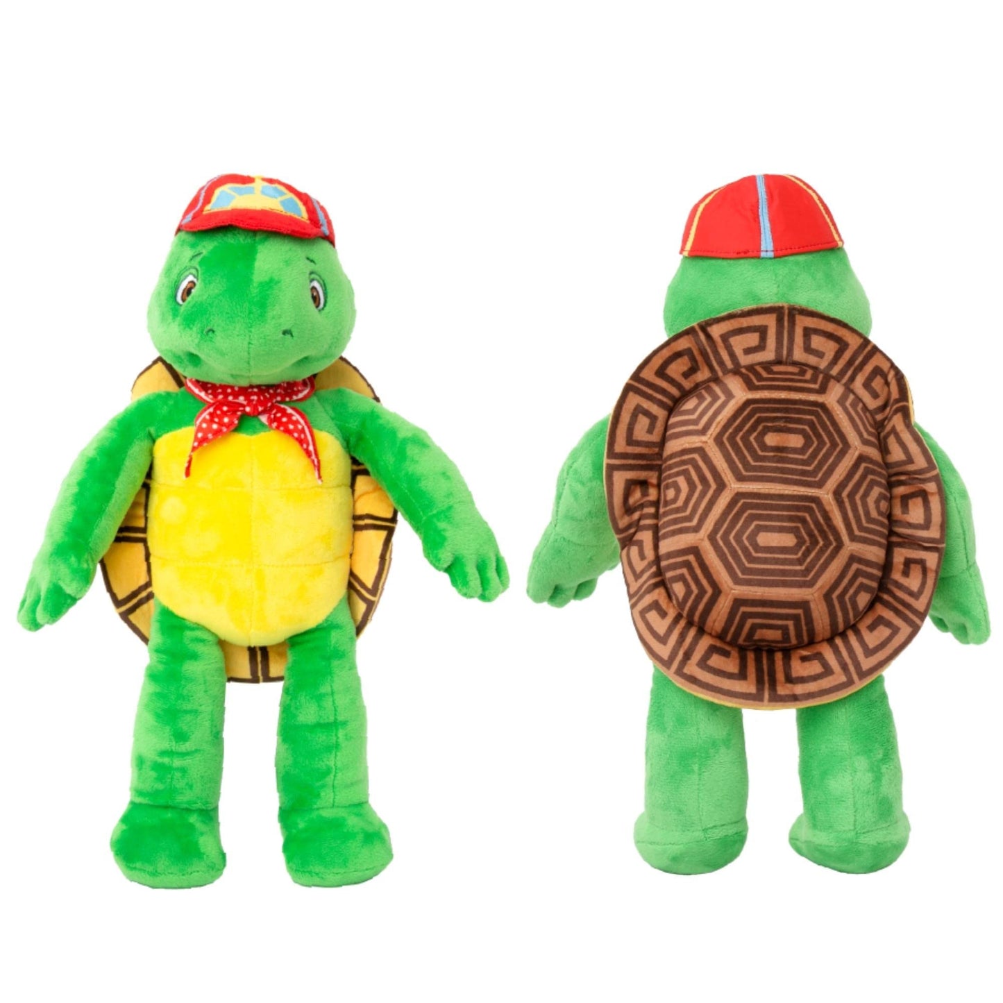 Mighty Mojo Franklin the Turtle Plush Doll - Based on the Popular Children’s Book - 14" Plush Toy Doll for Kids 3 Years and Up - Learn and Play