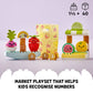 LEGO DUPLO My First Organic Market 10983, Fruit and Vegetables Toy Food Set, Learn Numbers, Stacking Educational Toys for Toddlers 18 Months - 3 Years