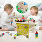 Gemileo Activity Table for 1 Year Old Montessori Educational Learning Toys for 1 2 Year Old Girls Boys Toddlers Baby 12-18 Months 1st First Birthday