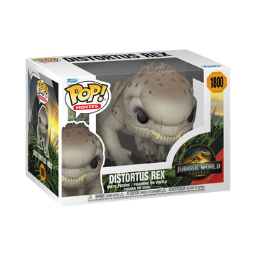 Funko Pop! Movies: Jurassic World: Rebirth - Distortus Rex - Collectable Vinyl Figure - Gift Idea - Official Merchandise - Toys for Kids & Adults