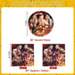 TENFEI 40Pcs Wrestling Party Supplies include 20 plates, 20 napkins for Wrestling birthday party decoration
