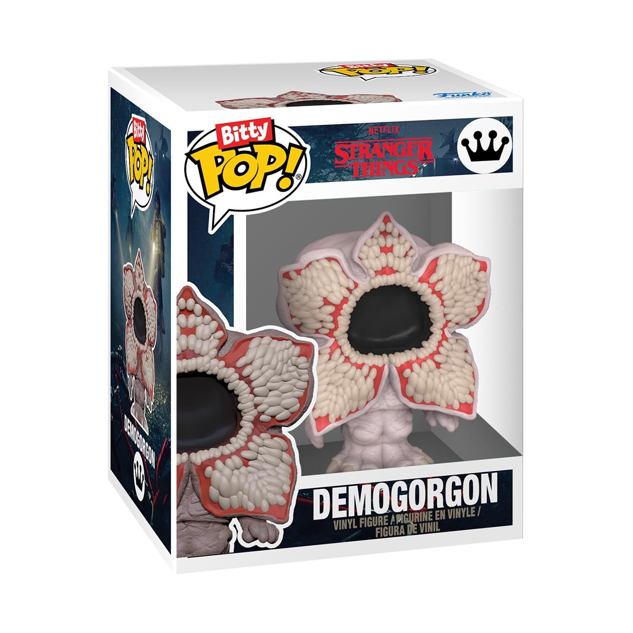 Funko Pop Bitty: Stranger Things - Demogorgon, Will, Barb, and Mystery Chase Figure - (Style May Vary) and A Surprise Mystery Mini Figure - 0.9 Inch
