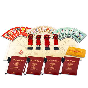 Carmen Sandiego Board Game - Bunde with Acme's Most Wanted Board Game Plus Stickers | Carmen Sandiego Toys