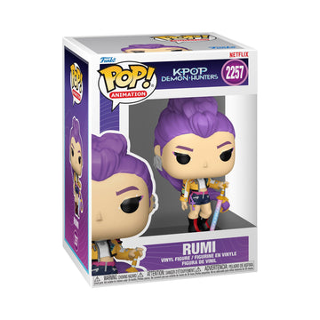 Funko Pop! Animation: Kpop Demon Hunters - Rumi - Collectable Vinyl Figure - Gift Idea - Official Merchandise - Toys for Kids & Adults - TV Fans