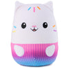 Gabby’s Dollhouse Official Cakey Cat 12-Inch Squishy Plush Toy for Ages 1+