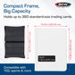 BCW Z-Folio 9-Pocket LX Album - White | Secure Zipper Card Organizer | Premium Leatherette Card Collection Binder | Trading Card Binder for Pokemon