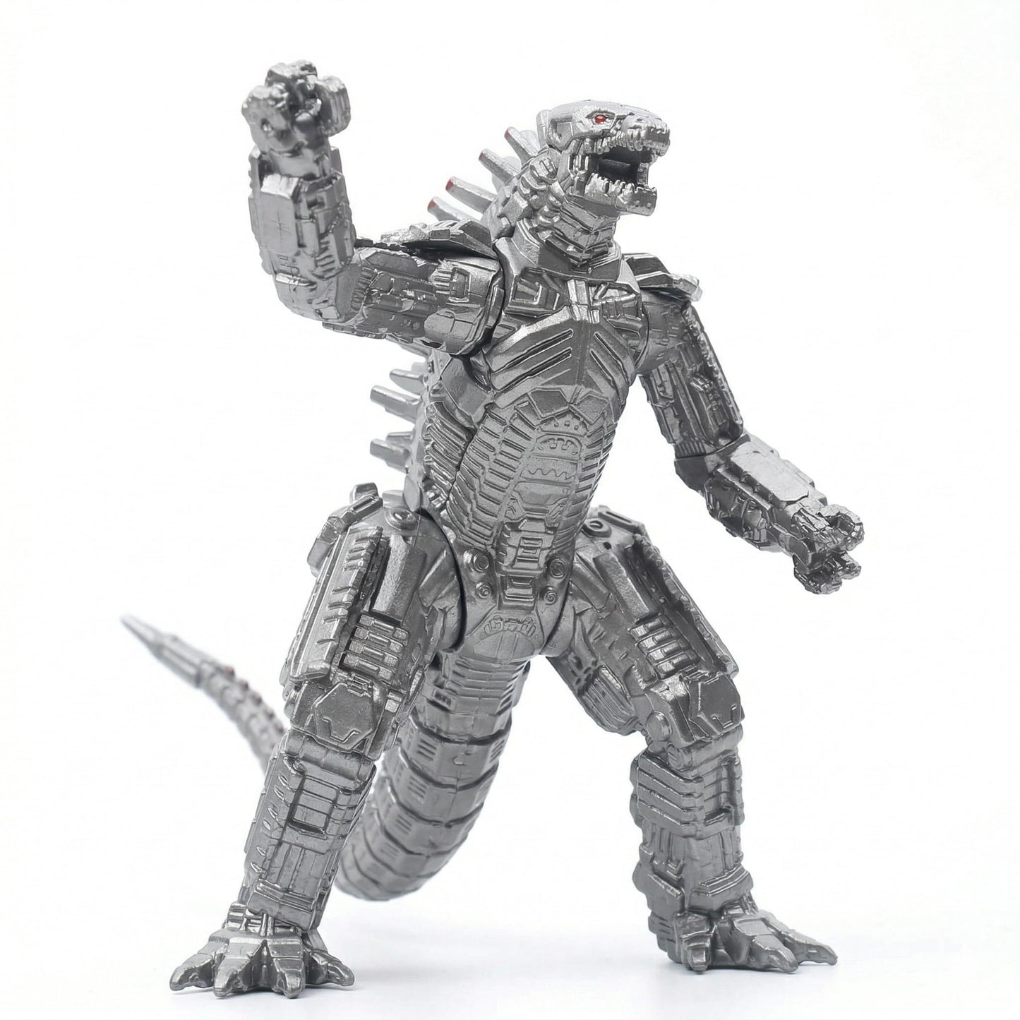JAYKENIXO Mecha Dragon Monster Action Figure 7 Inch - Movable Joints, Robot Kaiju Creature Toy with Carry Bag for Kids Play, Display & Gift