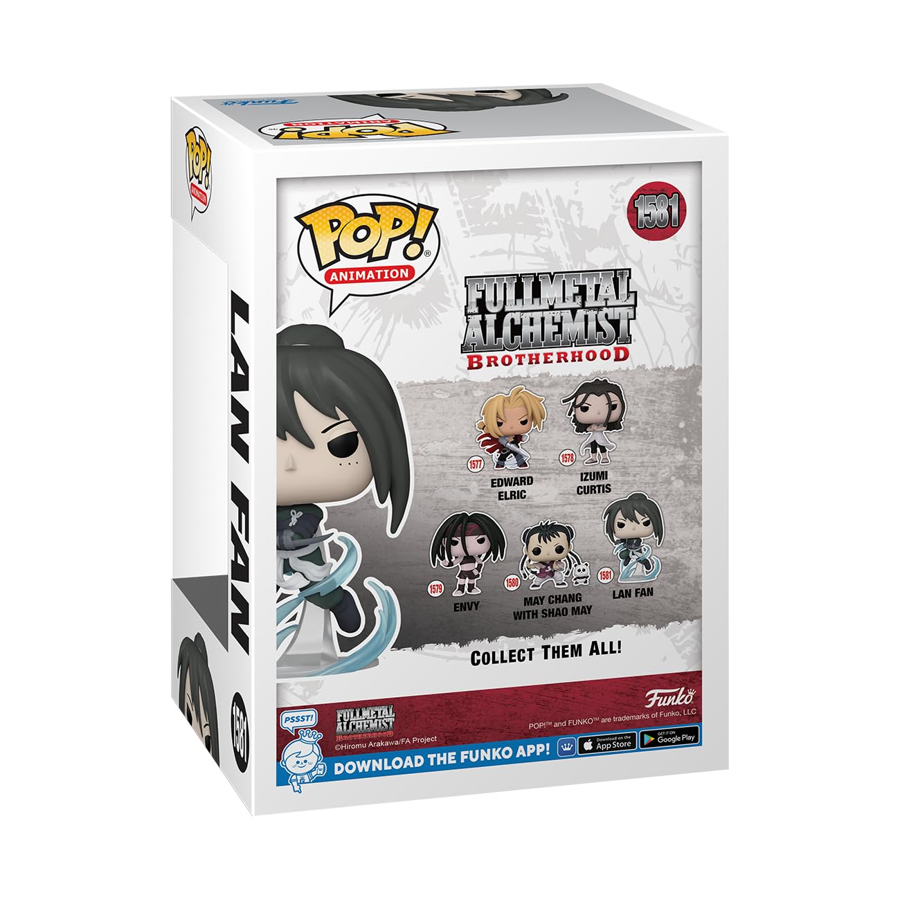 Funko POP! Animation: Full Metal Alchemist: Brotherhood - LAN Fan (Ninja)
