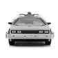 Jada Back to The Future Part I 1:24 Time Machine Die-cast Car Light Up Feature, Toys for Kids and Adults