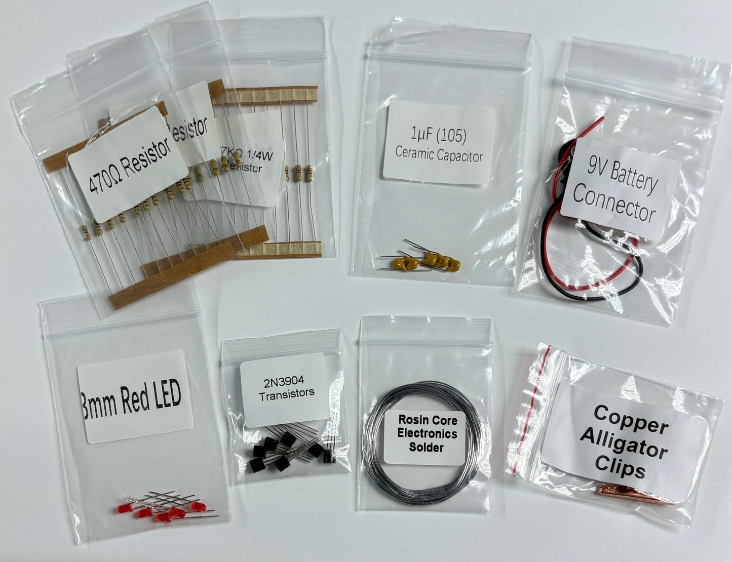 Make Electronics 3rd Edition Mini Kit 3 Component Pack Beginner Advanced