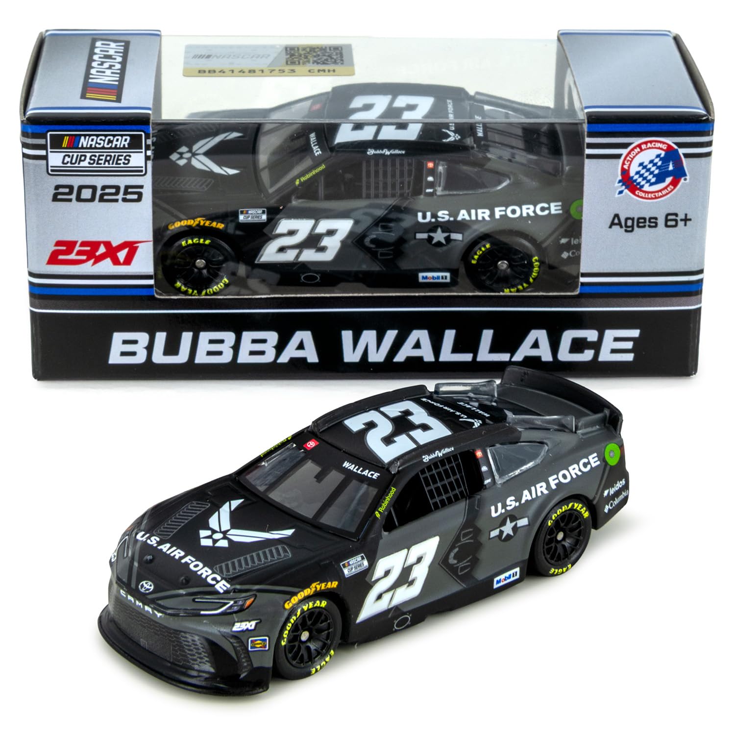 Bubba Wallace 2025 U.S. Airforce 1:64 Diecast