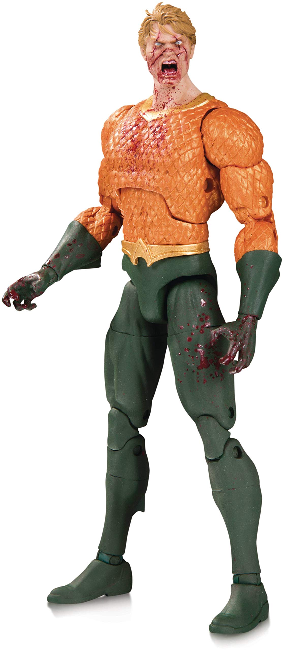 DC Collectibles Essentials: DCeased Aquaman Action Figure, Multicolor