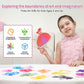 MyPixie Poke Art Kits for Girls, Arts and Crafts for Kids 4-8, DIY Creative Activity Toys, Birthday Gifts for Girls 4 5 6 7 8 9 10 (red)