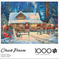 Buffalo Games - Chuck Pinson - Winter's Oasis - 1000 Piece Christmas Jigsaw Puzzle - Festive Puzzles for Adults - Precision-Cut Pieces, Festive
