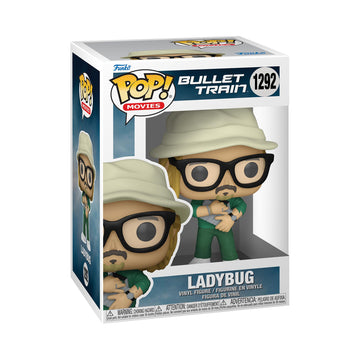 Funko Pop Movies: Bullet Train - Ladybug - 1/6 Odds for Rare Chase Variant - (Styles May Vary) - Collectable Vinyl Figure - Gift Idea - Official
