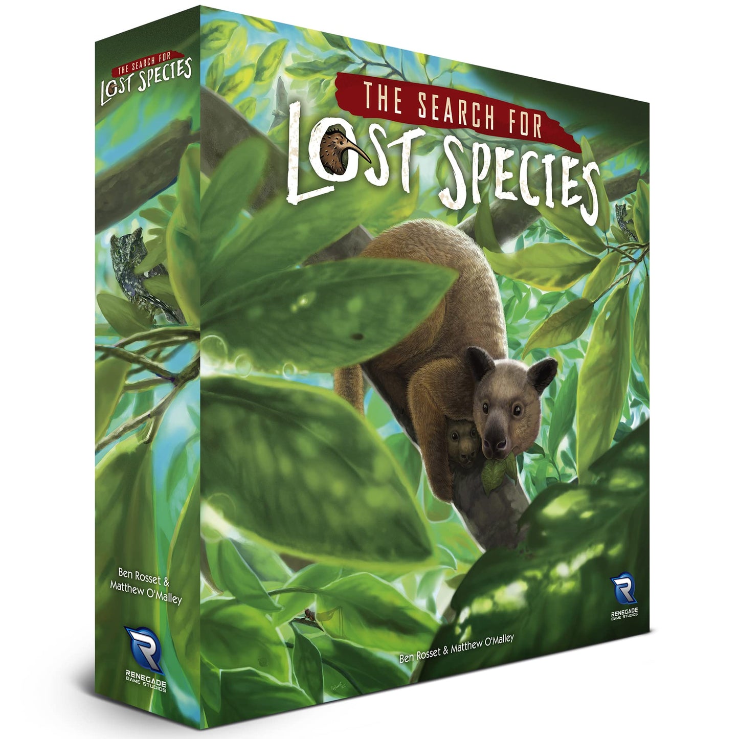 Renegade Game Studios Search for Planet X Sequel, Lost Species Deduction Strategy Logic Puzzle Board Game for Adults, 1-4 Players, 60-75 min