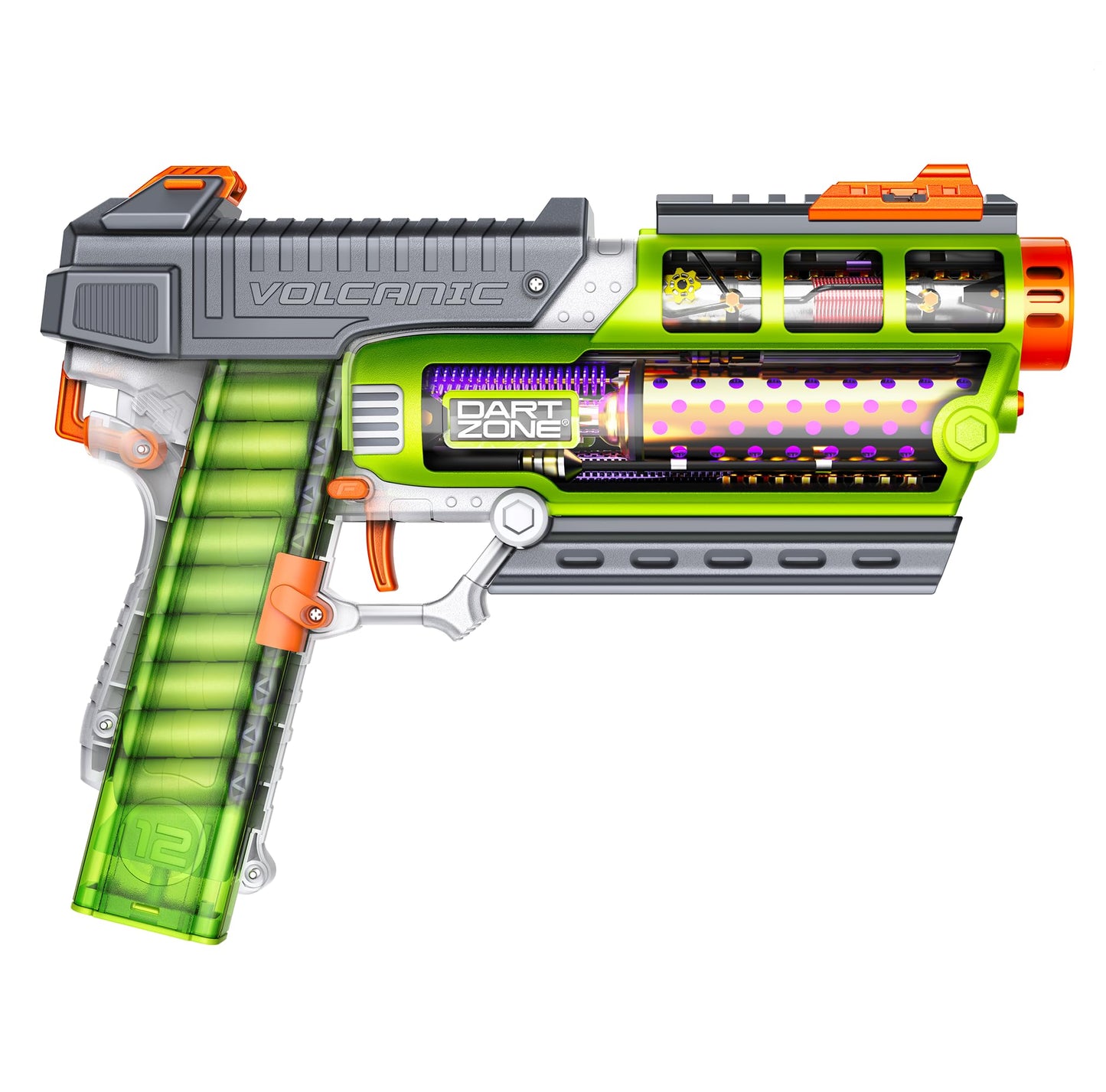 Dart Zone Max Nitroshot+ Volcanic Pro Blaster