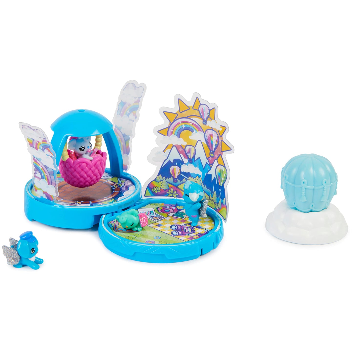 Hatchimals - Pack of 4 Surprise Family 3 Children + 1 Baby Season 2 Surprise Figurines to Collect Family Theme - Children's Toy 5 Years and Above