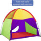 ATDAWN Kids Play Tent, Kids Pop Up Tent, Camping Playground, Indoor/Outdoor Children Playhouse for Boys and Girls, Rainbow Color