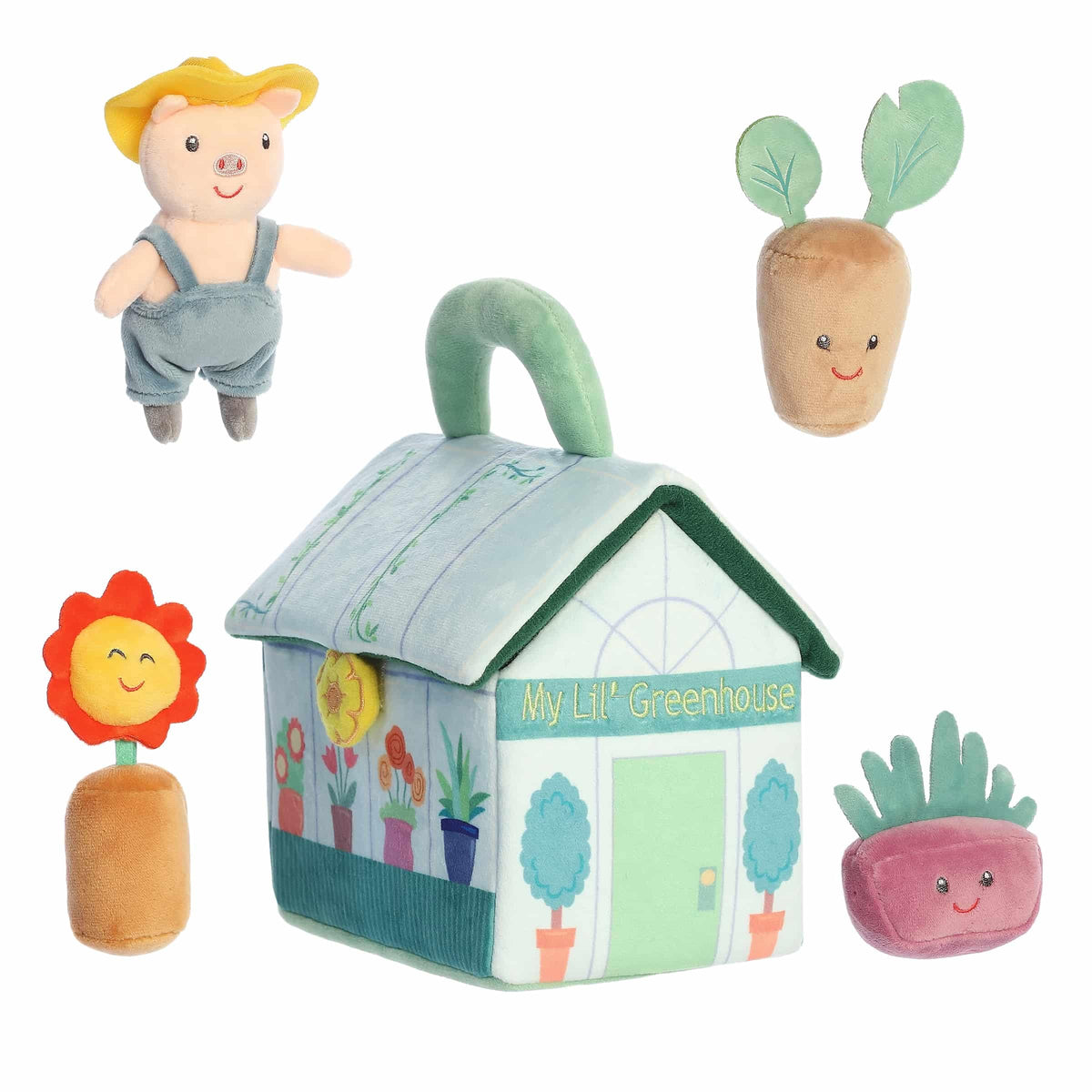 Aurora Ebba Baby Talk 6.5" My First Greenhouse Engaging Baby Playset