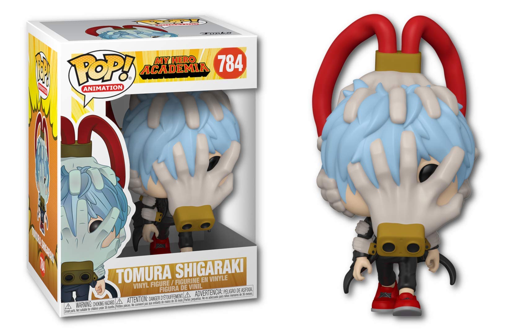 Funko Pop! Anime: My Hero Academia - Tomura Shigaraki Vinyl Figure (Bundled with Pop Box Protector Case)