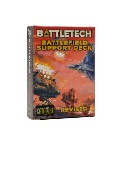 Catalyst Game Labs Battlefield Support Deck Revised - Strategy Card Game for BattleMech Fans - 55 Cards, Ages 14+