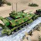 FULHOLPE 99A Tank Transporter Building Blocks Set, MOC Military Tank Model Bricks Construction Toy Compatible with Major Brands - 2784 Pieces