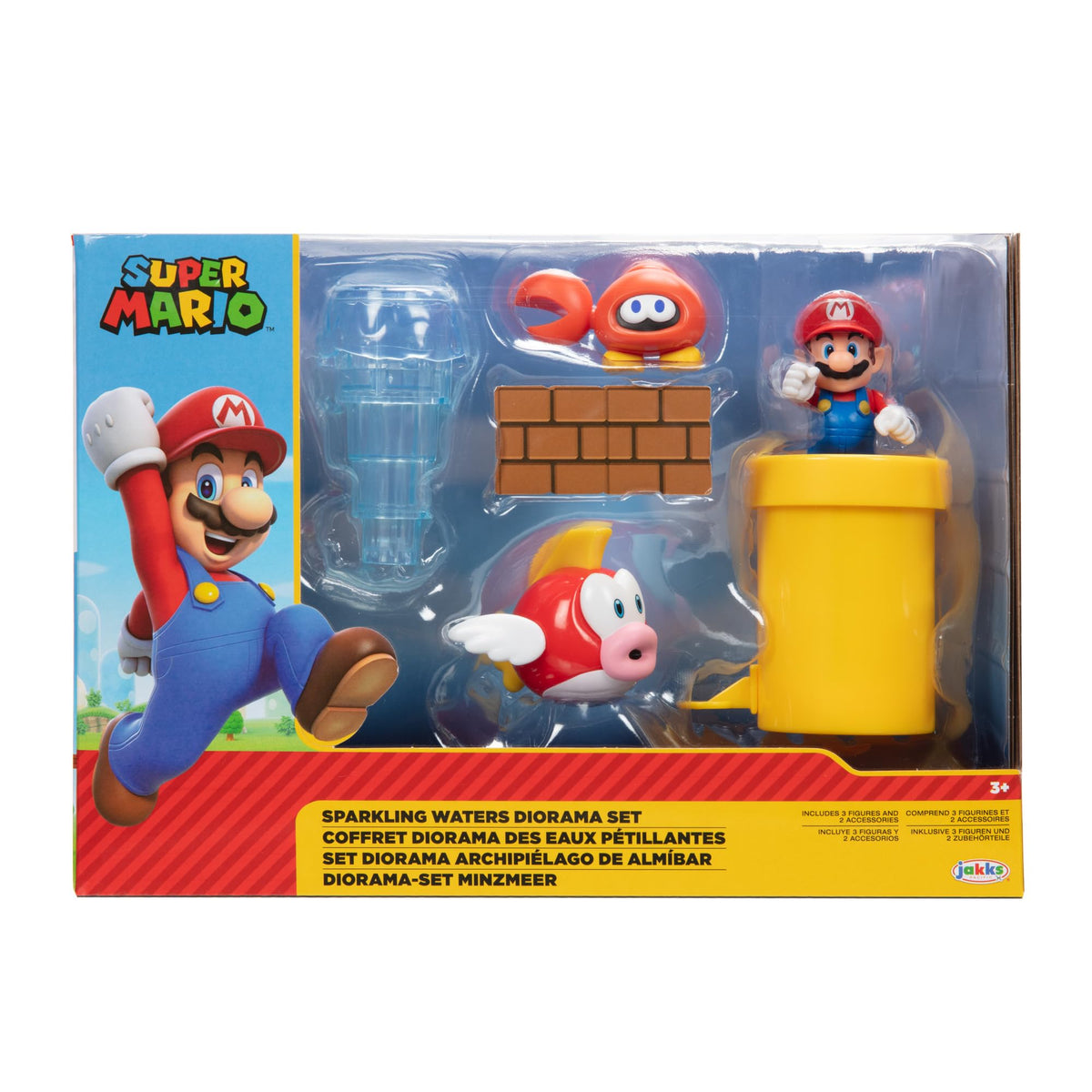 Nintendo 2.5" Sparkling Waters Diorama Set